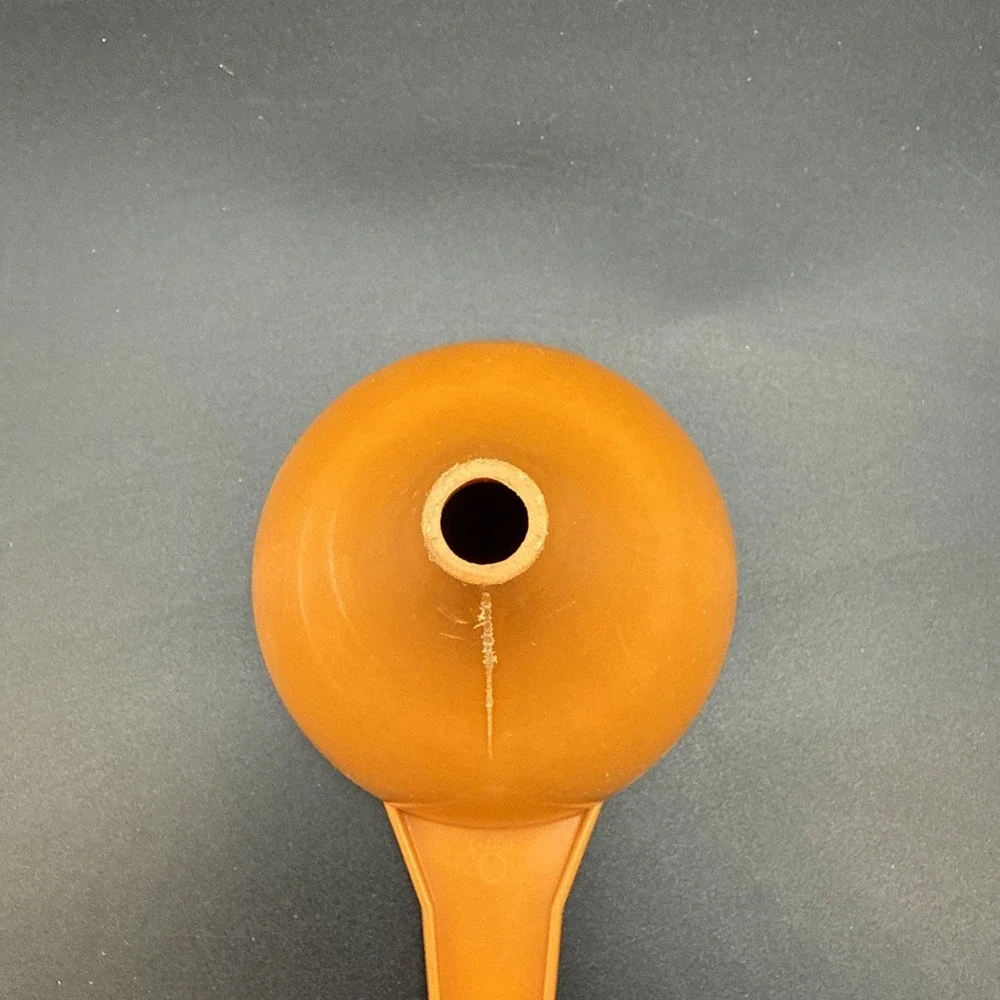 Vintage Tupperware Harvest‎ Orange Kitchen Funnel #1227-3
